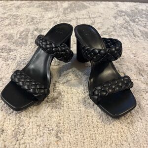Target Black Braided Women's Heels